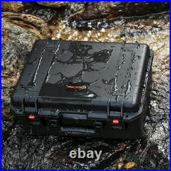 Compact Waterproof Pistol Storage Case 20 Compartments for Efficient Travel Compact Waterproof Pistol Storage Case 20 Compartments for Efficient Travel