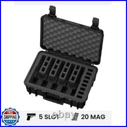 Condition 1 18 5 Pistol Gun Case withPre-Cut Foam for 20 Mags Wa