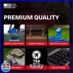 Condition 1 18 5 Pistol Gun Case withPre-Cut Foam for 20 Mags Wa