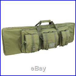 Condor 159 46 Double Carbine Padded Rifle Case Backpack MOLLE Pouches OD Green