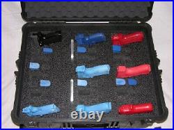 Custom 15 pistol handgun foam insert kit fits your Pelican 1620 case +nameplate
