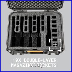 Custom Cut Foam Pistol Case Pelican Vault V300 4-5 Gun Storage Weatherproof