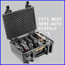 Custom Cut Foam Pistol Case Pelican Vault V300 4-5 Gun Storage Weatherproof