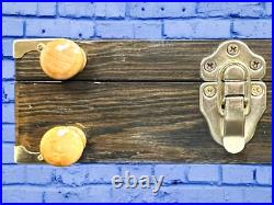 Custom Handmade Triple pistol Gun Case Custom Handmade Triple pistol Gun Case