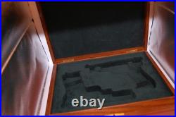 Custom Leather Display Case for Two Mauser Pistols top quality