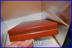 Custom Leather Display Case for Two Mauser Pistols top quality