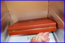 Custom Leather Display Case for Two Mauser Pistols top quality