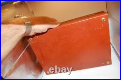 Custom Leather Display Case for Two Mauser Pistols top quality