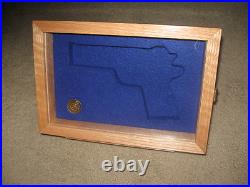 Custom Wood Pistol Gun Presentation Case For Colt 1911, Python, Saa, S&w
