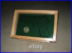 Custom Wood Pistol Gun Presentation Case For Colt 1911, Python, Saa, S&w