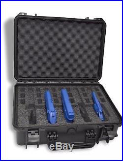 DORO Cases Waterproof Heavy Duty Gun Case, 5 Pistol custom foam insert