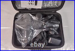 Dartwood Massage Gun Portable Deep Tissue Massager with Travel Case Black