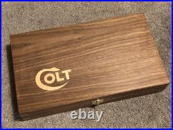 Deluxe Colt Pistol Storage Case Display Box