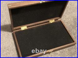 Deluxe Colt Pistol Storage Case Display Box