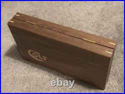 Deluxe Colt Pistol Storage Case Display Box