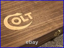 Deluxe Colt Pistol Storage Case Display Box