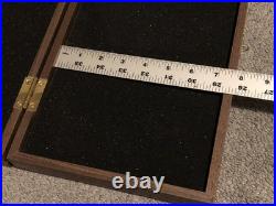 Deluxe Colt Pistol Storage Case Display Box