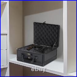 Double Locking Sided Pistol Pistol Handgun Case Gun Safe Storage Carry