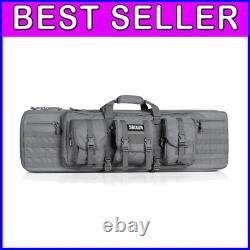 Durable Tactical Double Long Gun Bag for Rifles & Pistols Lockable & Spacious Durable Tactical Double Long Gun Bag for Rifles & Pistols Lockable & Spacious