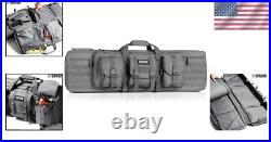 Durable Tactical Double Long Gun Bag for Rifles & Pistols Lockable & Spacious Durable Tactical Double Long Gun Bag for Rifles & Pistols Lockable & Spacious