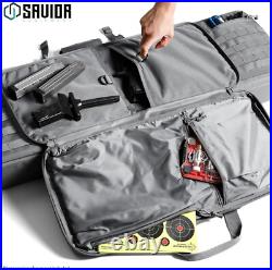 Durable Tactical Double Long Gun Bag for Rifles & Pistols Lockable & Spacious Durable Tactical Double Long Gun Bag for Rifles & Pistols Lockable & Spacious