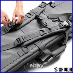Durable Tactical Double Long Gun Bag for Rifles & Pistols Lockable & Spacious Durable Tactical Double Long Gun Bag for Rifles & Pistols Lockable & Spacious