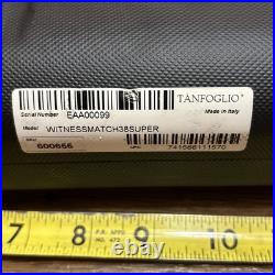 EAA Tanfoglio Witness Lockable Locking Pistol Case 38 Super Made In Italy Rare