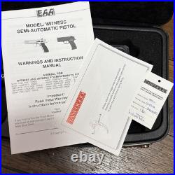 EAA Tanfoglio Witness Lockable Locking Pistol Case 38 Super Made In Italy Rare