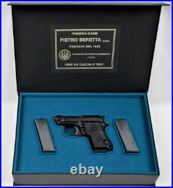 EU PISTOL GUN PRESENTATION CUSTOM DISPLAY CASE BOX for BERETTA 950 JETFIRE 6,35