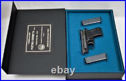 EU PISTOL GUN PRESENTATION CUSTOM DISPLAY CASE BOX for BERETTA 950 JETFIRE 6,35