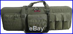 EXPLORER OD Double Possible 3 Rifles Weapon Gun Case Padded Long Tactical