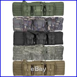 Enhanced Voodoo Tactical 42 MOLLE Soft Rifle Case, Padded Weapon Bag