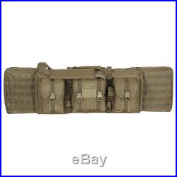 Enhanced Voodoo Tactical 42 MOLLE Soft Rifle Case, Padded Weapon Bag