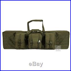 Enhanced Voodoo Tactical 42 MOLLE Soft Rifle Case, Padded Weapon Bag (OD Green)