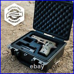 Evergreen Single Pistol Case USA Made Mil Spec Single Pistol withMag Storage