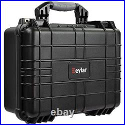 Eylar Hard Gun Case Water & Shock Proof with Foam 16 inch 13 inch 6.87 inch B