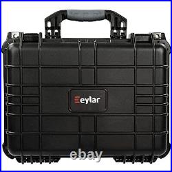 Eylar Hard Gun Case Water & Shock Proof with Foam 16 inch 13 inch 6.87 inch B
