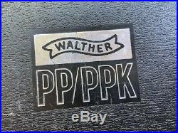 Factory Walther PP / PPK or PPK/s Plastic Box Case. Slightly used. ORIG