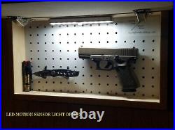 Family is a gift hidden gun storage safe pistol concealment cabinet handgun case