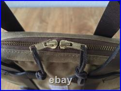 Filson Tin Cloth Pistol Case Tan Made in USA Very Rare Discontinued Filson Tin Cloth Pistol Case Tan Made in USA Very Rare Discontinued