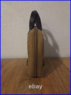 Filson Tin Cloth Pistol Case Tan Made in USA Very Rare Discontinued