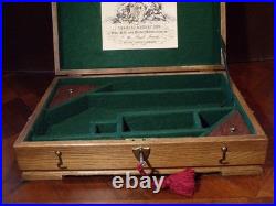 Fine Solid Oak 18x 12x 4.25 Pistol Case