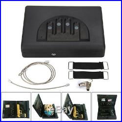Full Size Handgun Safe Vault Security Pistol Case Combo Combination Lock Box