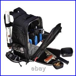 GPS Executive Backpack Range Bag withCradle, Holds 5 Handguns, Black #GPS-1812BPB GPS Executive Backpack Range Bag withCradle, Holds 5 Handguns, Black #GPS-1812BPB