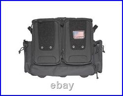 GPS Outdoors GPS-T2112ROBB Black Pistol/Handgun Hunting Range Tactical Bag Pack