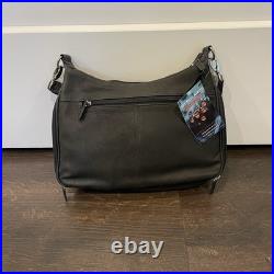 GUN TOTE'N MAMA GTM-70 new LADIES BLACK LARGE CONCEALED CARRY URBAN SHOULDER BAG