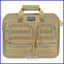 G. P. S Outdoors Tact Ops Brief Case With Handgun Holster Tan GPS-T1551BCT