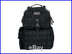 G. P. S. Tactical Range Backpack BLACK Shooting Range Bag Pistol Travel Case Hunt