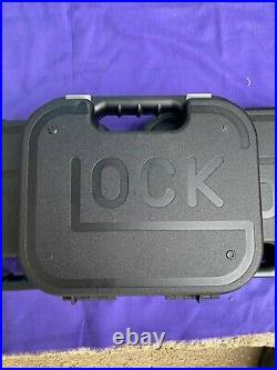 Genuine GLOCK FACTORY GUN PISTOL Box, and cleaning rod and brush