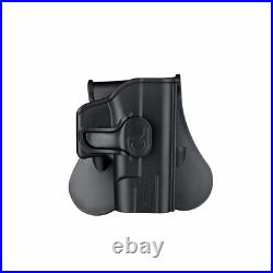 Glock Gun Paddle Holster Black Case Right Hand For Outdoor Tactical Hunting